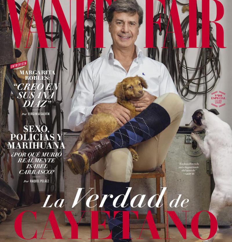 Cayetano Martínez de Irujo en Vanity Fair: «No tenía para pagar la luz»