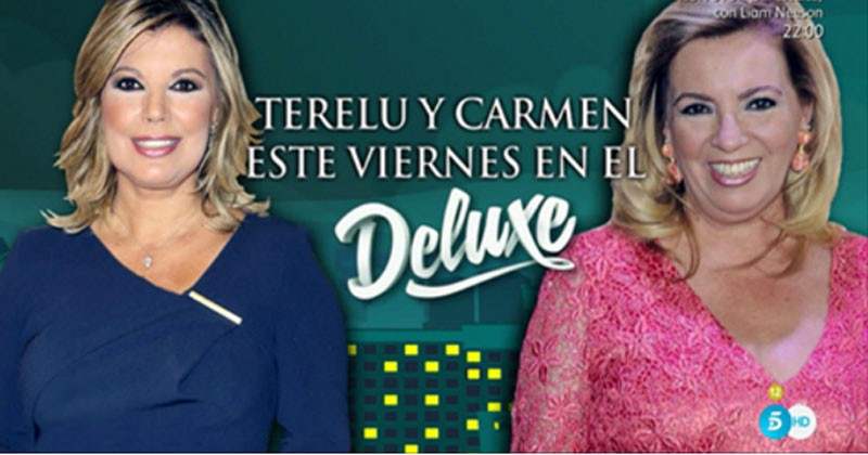 Terelu Campos y Carmen Borrego comparecen esta noche en Sálvame Deluxe