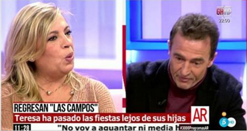 Carmen Borrego defiende a las Campos en El programa de Ana Rosa