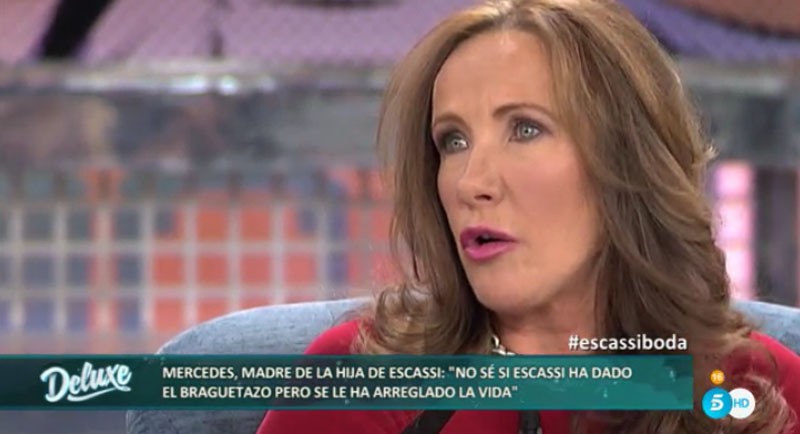 Mercedes Barrachina, muy escéptica sobre la boda de Álvaro Muñoz Escassi