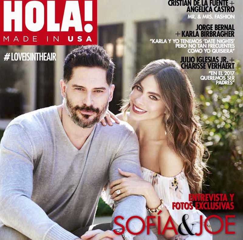 Sofía Vergara y Joe Manganiello muestran su casa en ¡Hola! USA