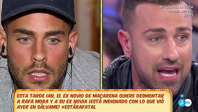 Rafa Mora se enfrenta de nuevo a Ian, ex de Macarena