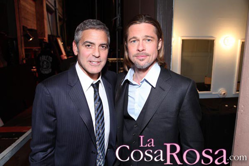 Brad Pitt quiere recuperar su amistad con George Clooney