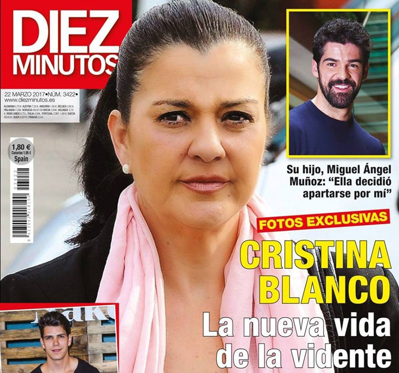 Diez Minutos muestra cómo es el día a día de Cristina Blanco