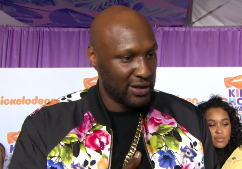 Lamar Odom comenta cómo va su recuperación en los Kids’ Choice 2017