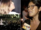 Roxana Luque, presunta madre biológica de Chabelita, acude al concierto de Isabel Pantoja en Lima