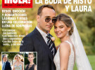 La boda de Laura Escanes y Risto Mejide en la portada de ¡Hola!