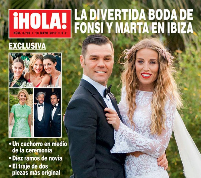 Fonsi Nieto y Marta Castro, su boda en exclusiva en ¡Hola!