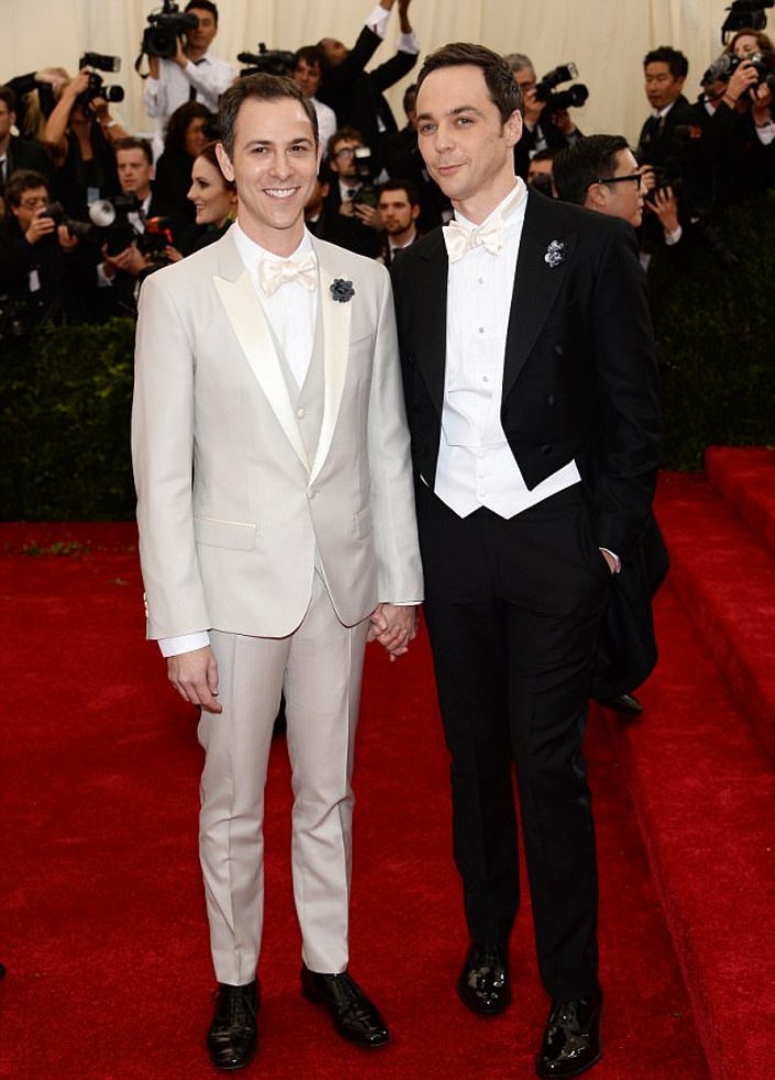 Jim Parsons y Todd Spiewak se casan en Nueva York