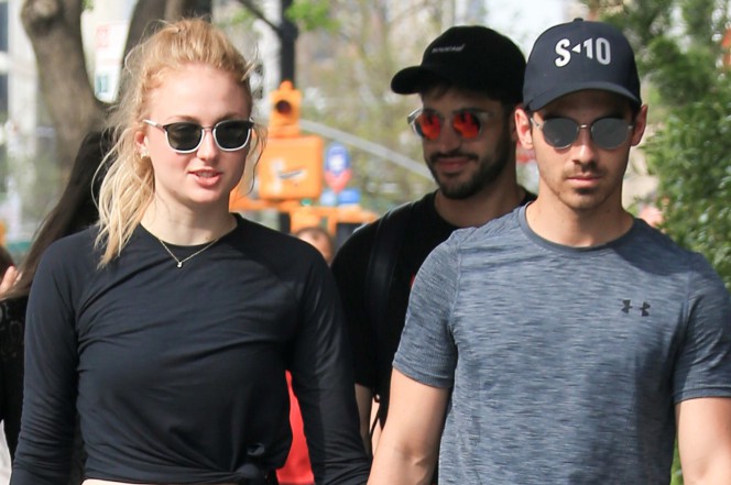 Joe Jonas y Sophie Turner pasean su amor por el Soho neoyorquino