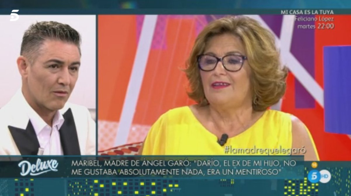 Maribel, madre de Ángel Garó,: «No me gustaba Darío, mentía constantemente»