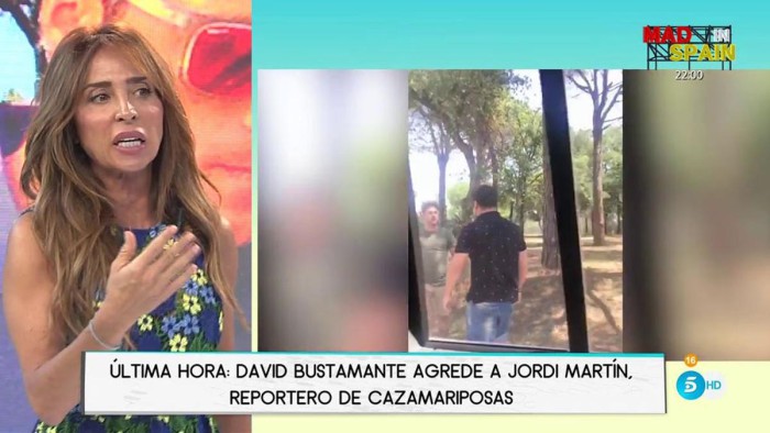 David Bustamante golpea al paparazzi Jordi Martín