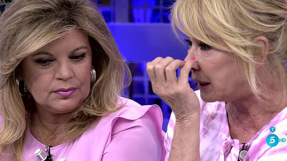 Mila Ximénez y Terelu Campos, buenos deseos y reconciliación televisiva