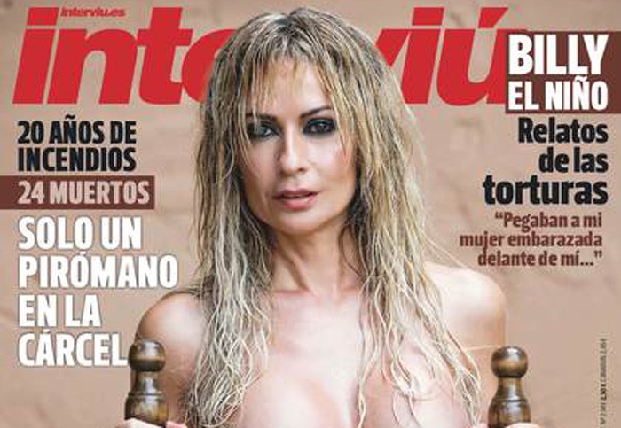 Olvido Hormigos repite portada y se convierte en escritora erótica para Interviú