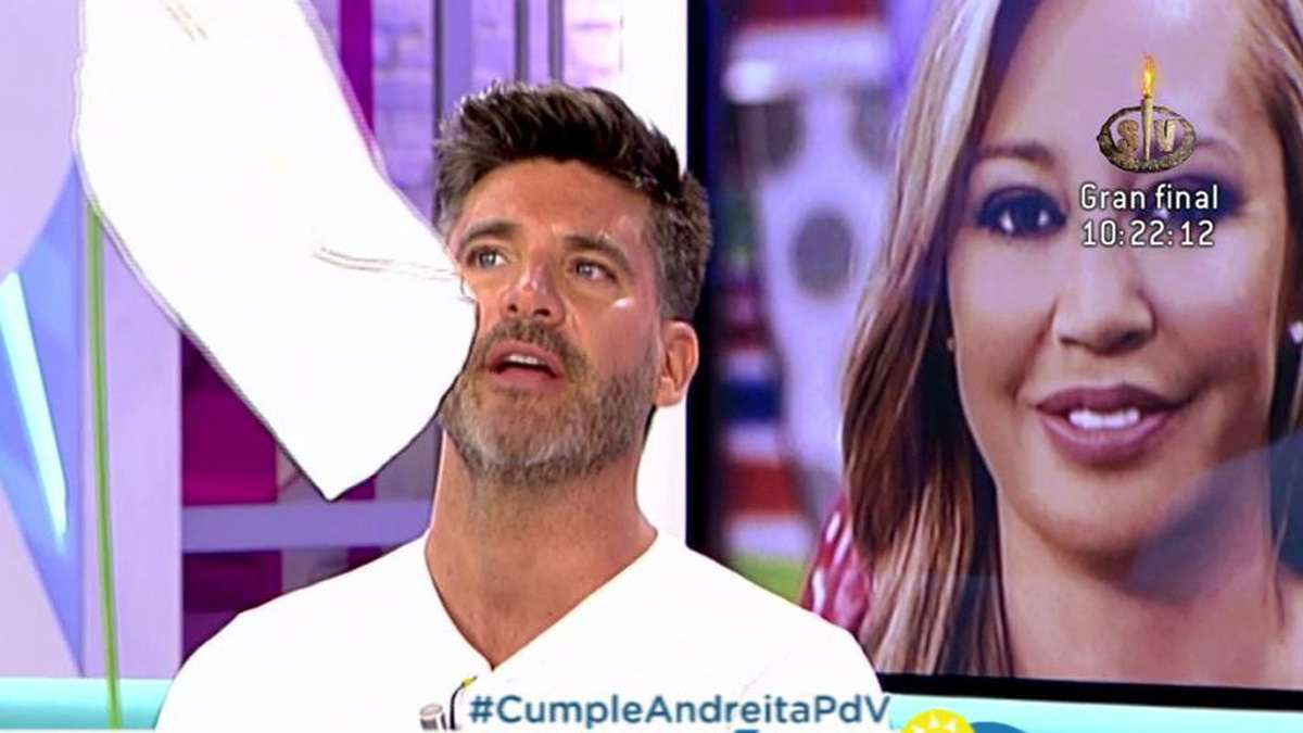 Toño Sanchís da una tregua a Belén Esteban por el 18 cumpleaños de Andreíta