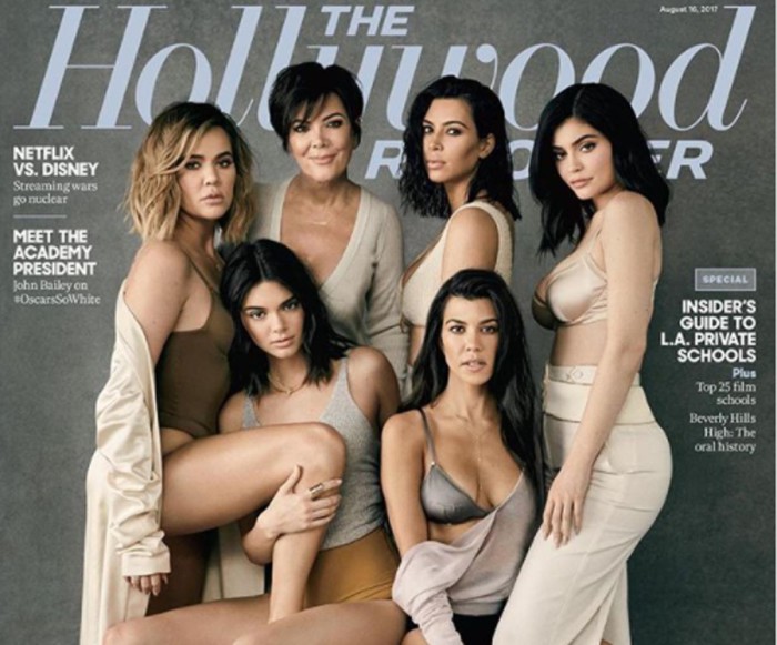 Las Kardashian, al completo, posan en lencería