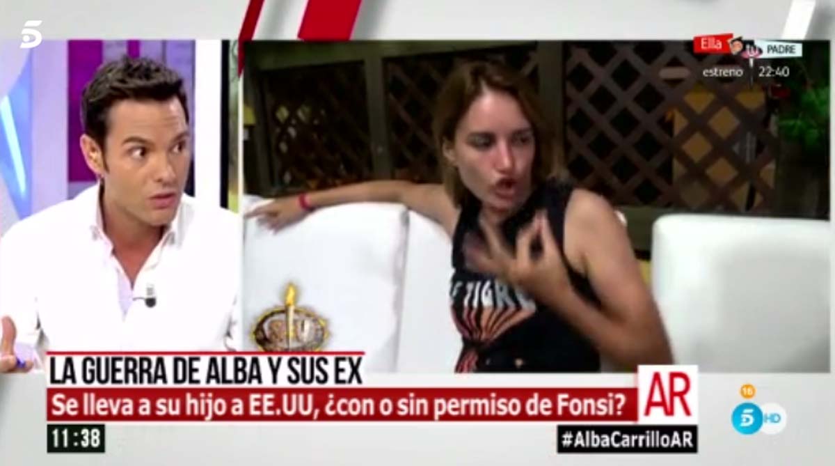 Alba Carrillo se lleva a su hijo a EE.UU sin informar a Fonsi Nieto