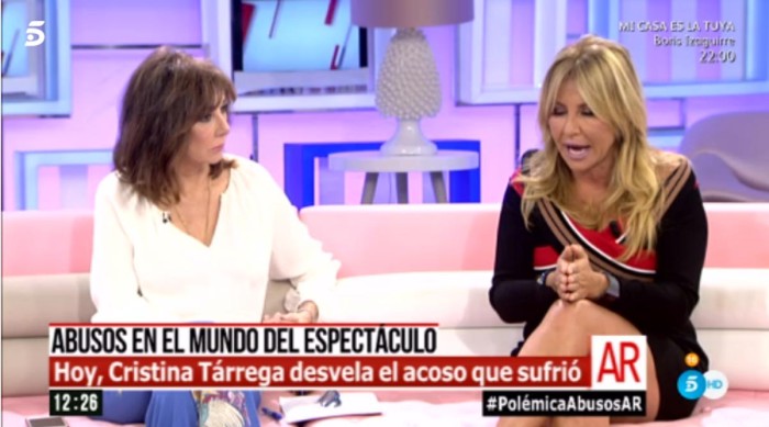 Cristina Tárrega se derrumba al contar que sufrió acoso laboral