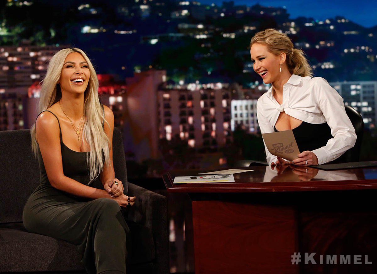 Las sorprendentes respuestas de Kim Kardashian a la entrevista de Jennifer Lawrence