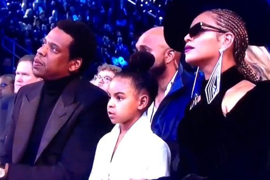 Blue Ivy pide calma a Beyonce y Jay-Z durante el discurso de Camila Cabello en los Grammys