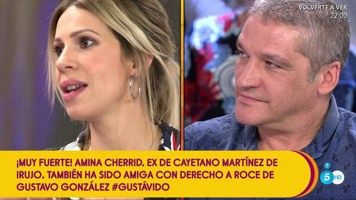 Amina Cherrid, ex de Cayetano Martínez de Irujo, cuenta su relación con Gustavo González