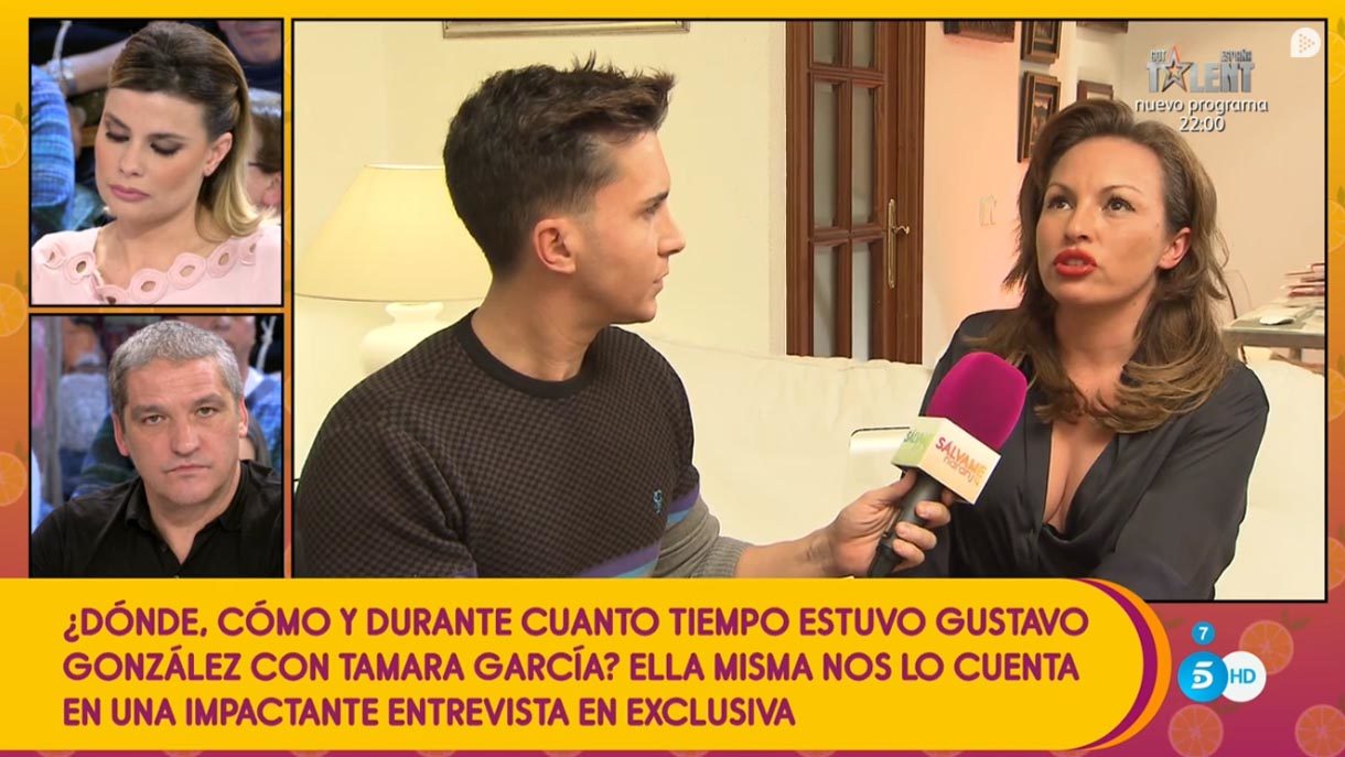 Tamara García, ex de Kiko Rivera, comenta su relación con Gustavo González