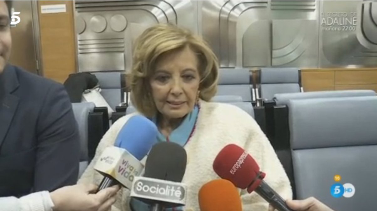 María Teresa Campos y su enfado con Telecinco
