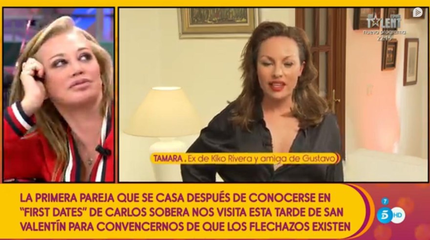 Tamara, ex de Kiko Rivera, le pregunta a Gustavo González si es sincero con María Lapiedra