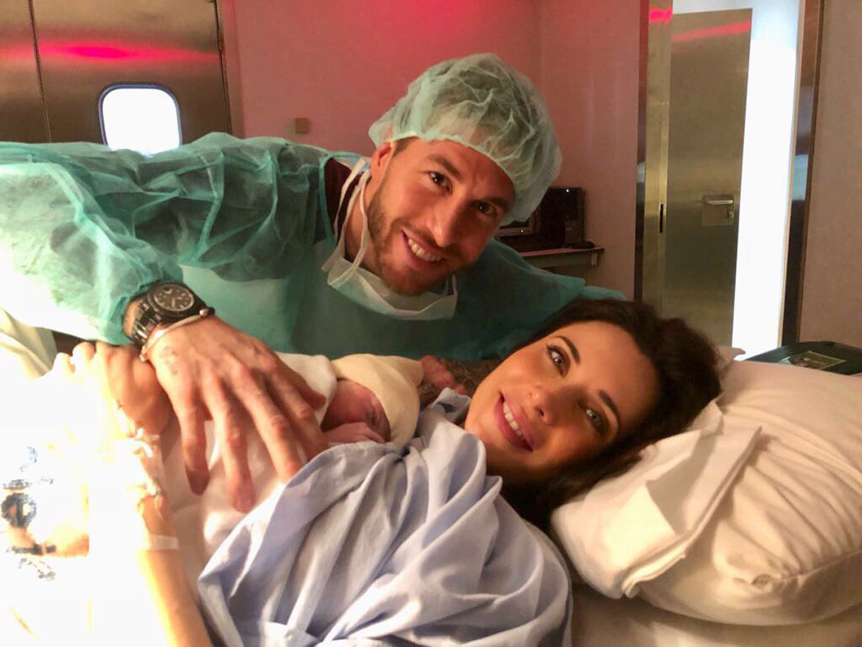 Pilar Rubio y Sergio Ramos ya son padres de su tercer hijo que se llama Alejandro