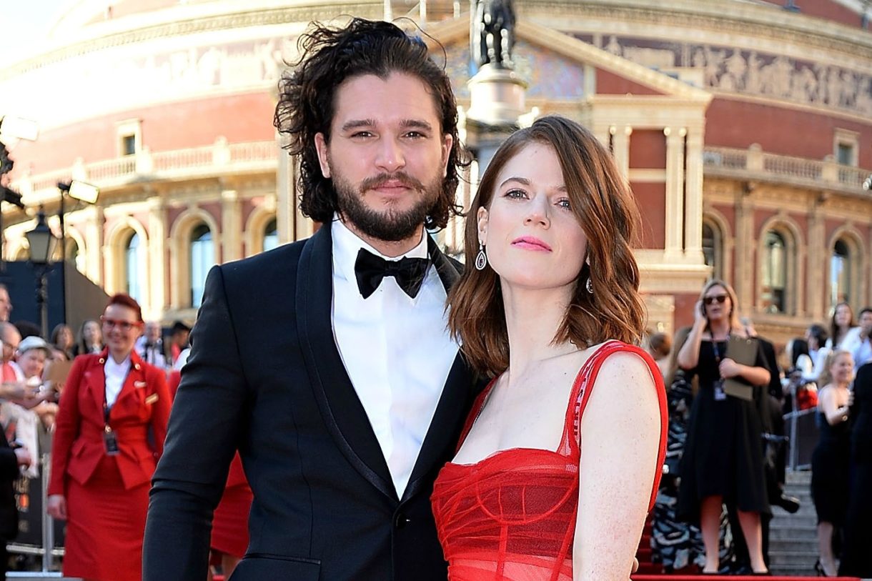 Kit Harington y Rose Leslie, actores en Juego de Tronos, ya son marido y mujer