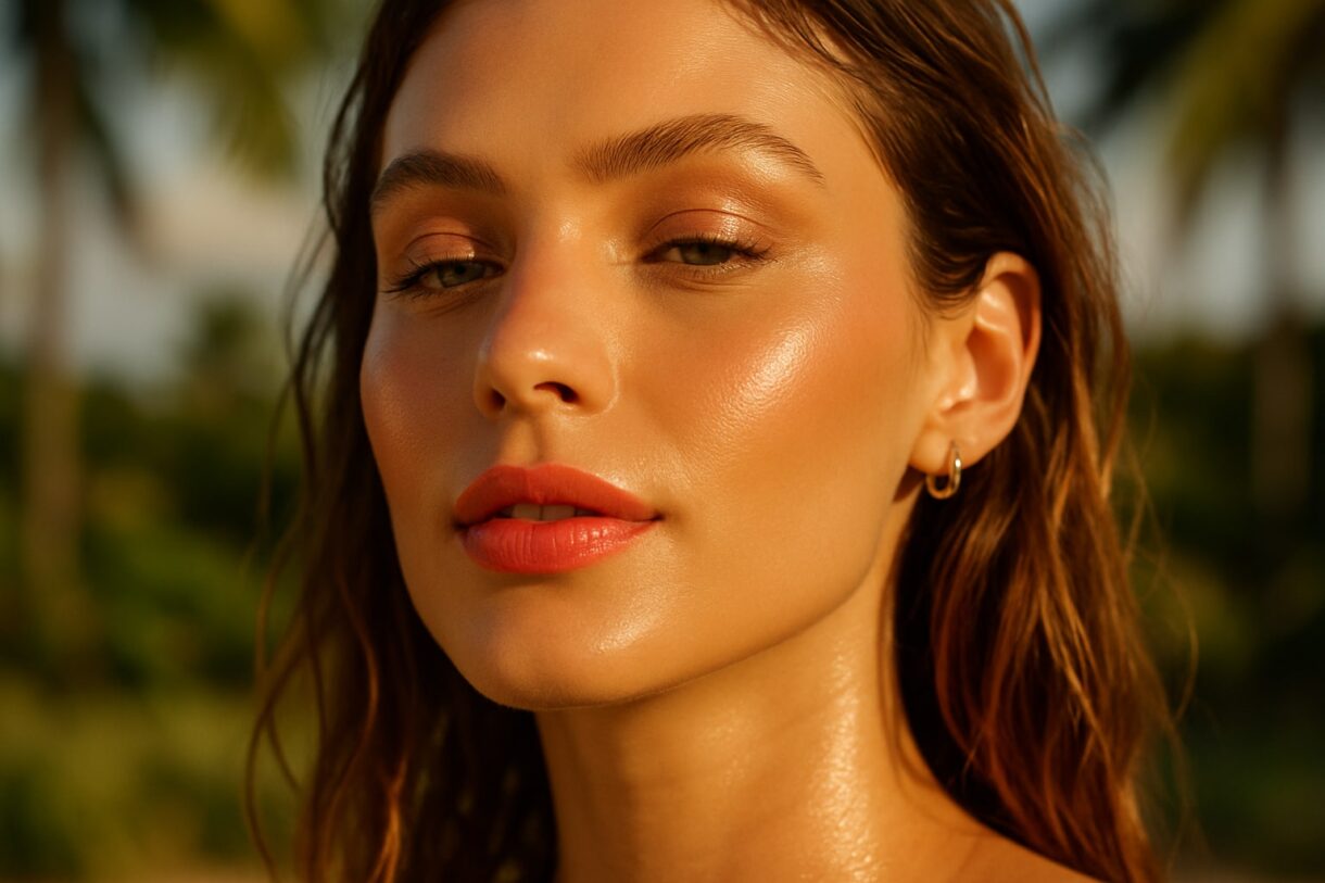 Maquillaje de fiesta en verano: bases ligeras que no se cuartean con 35 grados