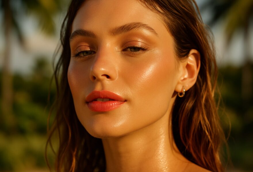 Maquillaje de fiesta en verano: bases ligeras que no se cuartean con 35 grados
