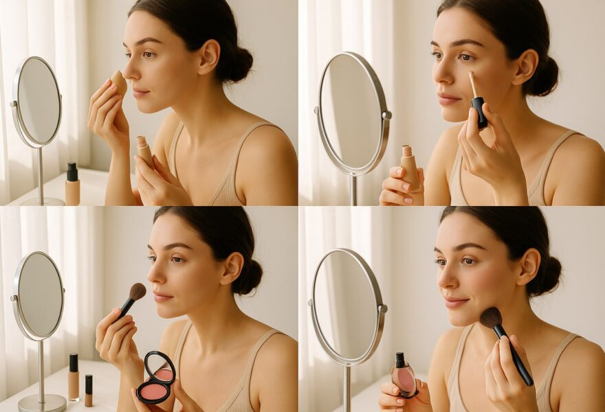 ¿Cuál es el orden correcto para aplicar el maquillaje paso a paso?
