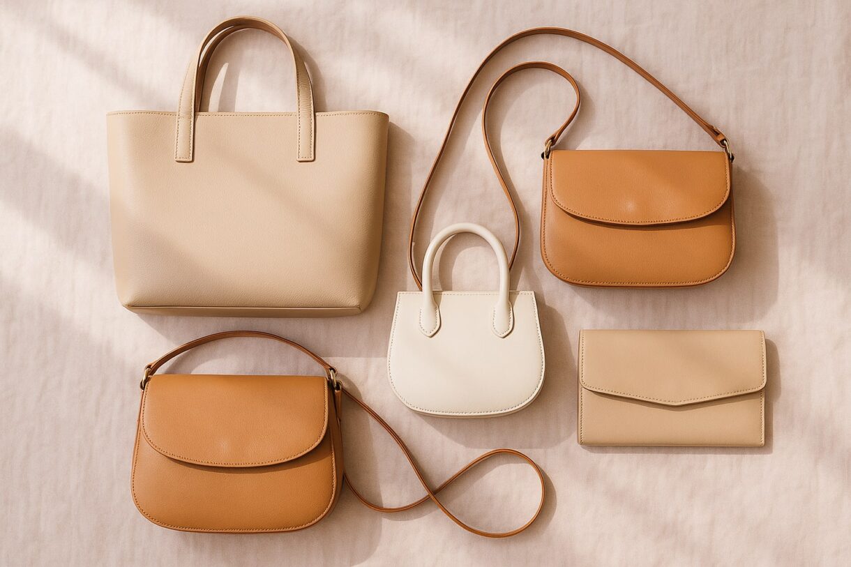 ¿Cuántos bolsos necesita realmente una mujer? La regla de las cinco piezas