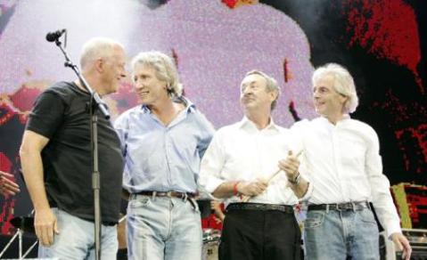 Pink Floyd vuelven a reunirse, gira en 2011