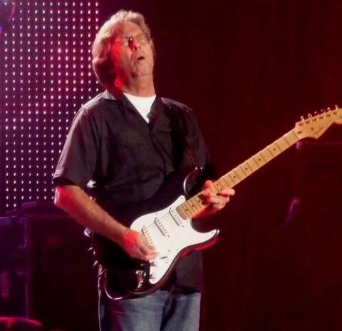 Eric Clapton, serios problemas técnicos en Glasgow