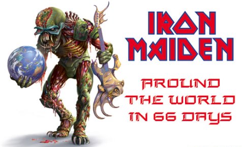 Iron Maiden anuncian su gira por Europa en 2011