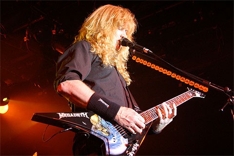 Megadeth, cinco canciones de su nuevo disco ya están terminadas