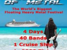 70000 tons of metal, curioso festival de rock en un crucero por el Caribe