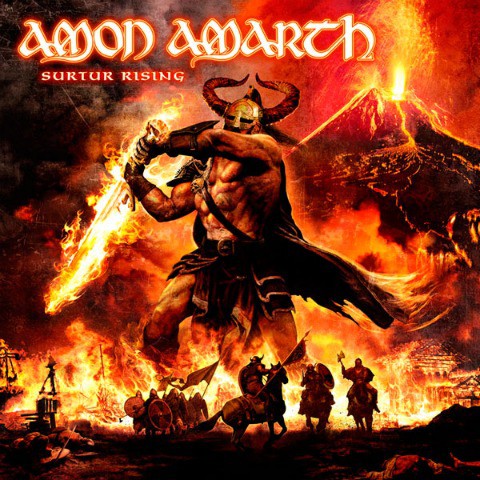 Amon Amarth publican la portada y el listado de canciones de «Surtur Rising», su próximo disco