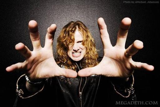 Dave Mustaine, contento consigo mismo