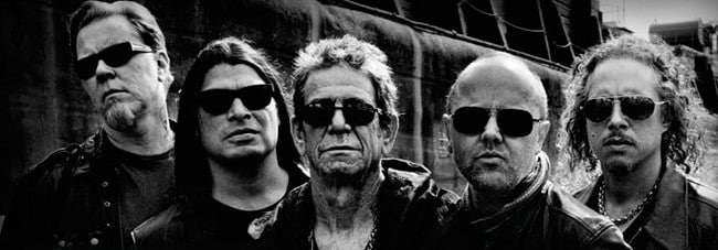 Lars Ulrich y Lou Reed analizan la grabación de «Lulu»