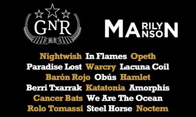 Festival Costa de fuego: Nightwish, In Flames, Paradise Lost y más al cartel