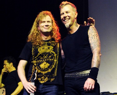 James Hetfield niega los rumores de colaboración con Megadeth
