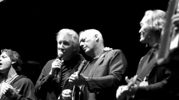 Pink Floyd, imágenes en el backstage de su reunión en 2011