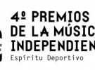 4º Premios de la música independiente: ¡ya puedes votar a tus artistas favoritos!