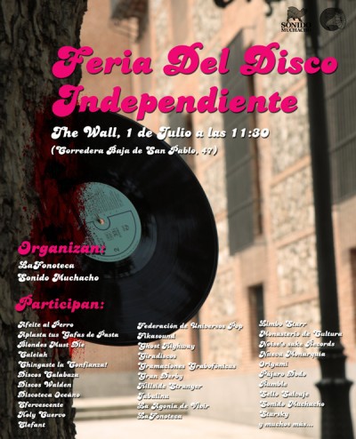 Feria del Disco Independiente: 1 de julio en Madrid, con más de 30 sellos