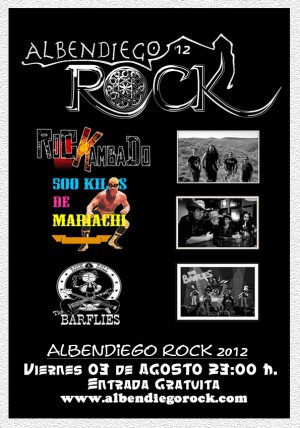 Albendiego Rock 2012, festival gratuito en Guadalajara este viernes