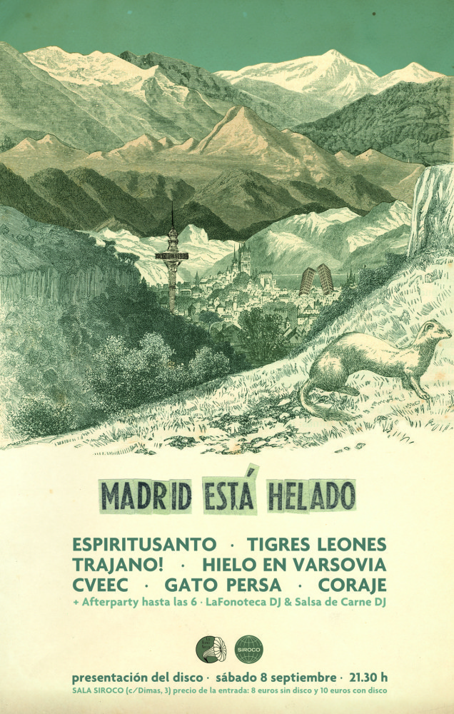 LaFonoteca presenta el recopilatorio «Madrid está helado»
