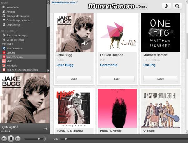 Mondo Sonoro editan la primera App española para Spotify